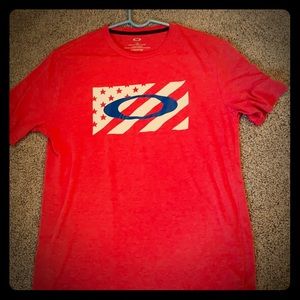 Oakley American flag T-shirt